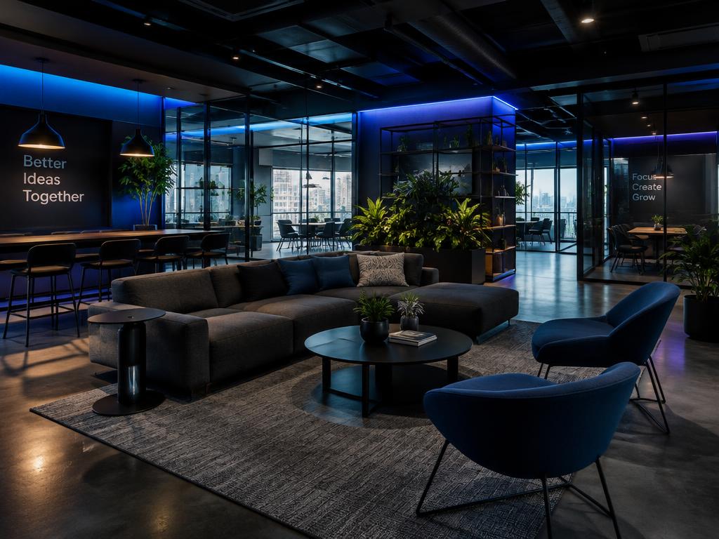 Lounge area at Space Z